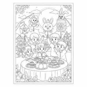 月亮 中秋节儿童填色图：圆月图案，适合亲子活动使用 玉兔 中秋节玉兔免费填色图，适合孩子学习节日文化 嫦娥奔月 中秋节嫦娥奔月涂色图，儿童节日教育插画 月饼 月饼主题中秋节填色图，免费下载无水印 灯笼 中秋灯笼儿童涂色图，适合学校与家庭活动使用 家庭赏月 一家人赏月填色图，中秋团圆主题，亲子绘画素材 孩子提灯笼 提灯笼庆中秋节涂色图，免费 PDF 儿童版
