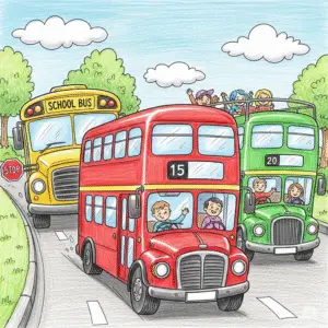school bus double decker bus open top double decker bus