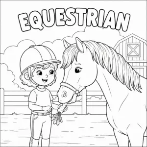 Kid feeding carrot to horse | 儿童喂马吃萝卜
