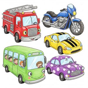 卡车 摩托车 公家车 跑车 汽车合集 Truck Motorcycle Sports Car Bus Car
