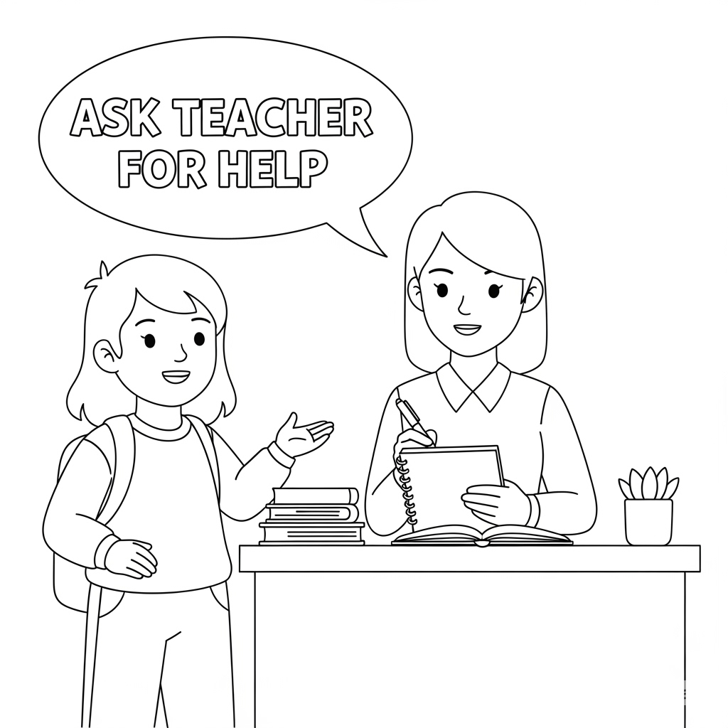 Ask Teacher For Help 2 | 向老师寻求帮助2