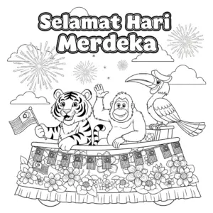 动物国庆游行队伍 / Animal Merdeka Parade in Malaysia