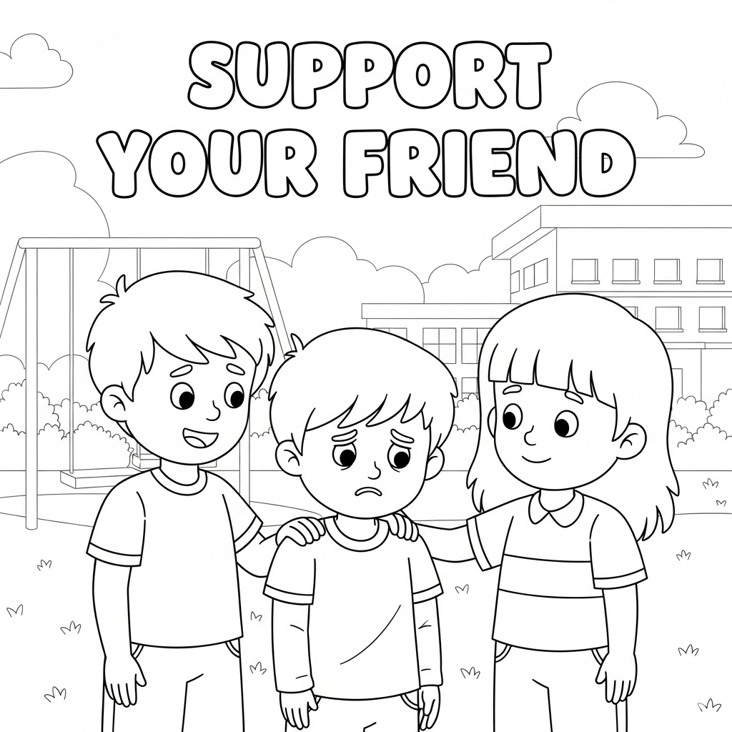 Support Your Friend 2 | 支持朋友2