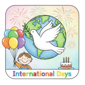 World Festivals Coloring Pages | 免费世界节日填色图